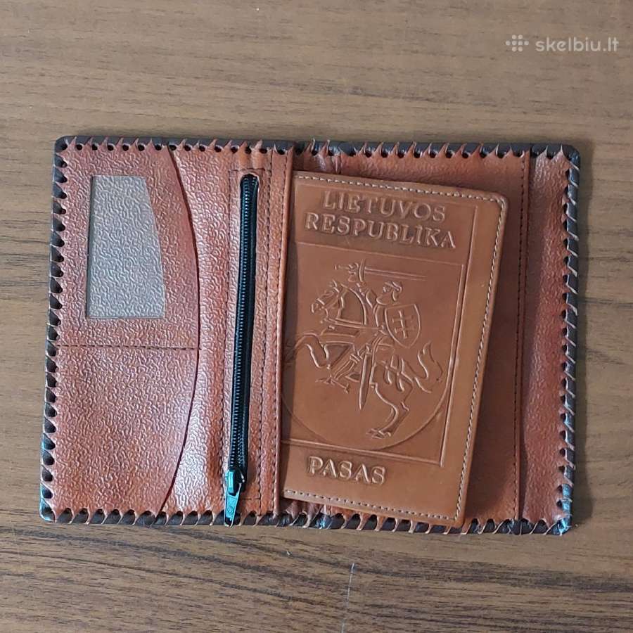 Vyriškos odinės piniginės ir odinės knygutės - nuotraukos Nr. 9