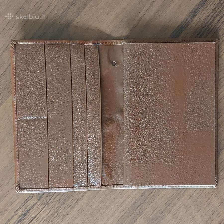 Vyriškos odinės piniginės ir odinės knygutės - nuotraukos Nr. 30
