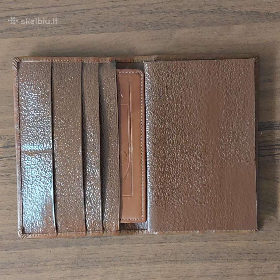 Vyriškos odinės piniginės ir odinės knygutės - nuotraukos Nr. 32