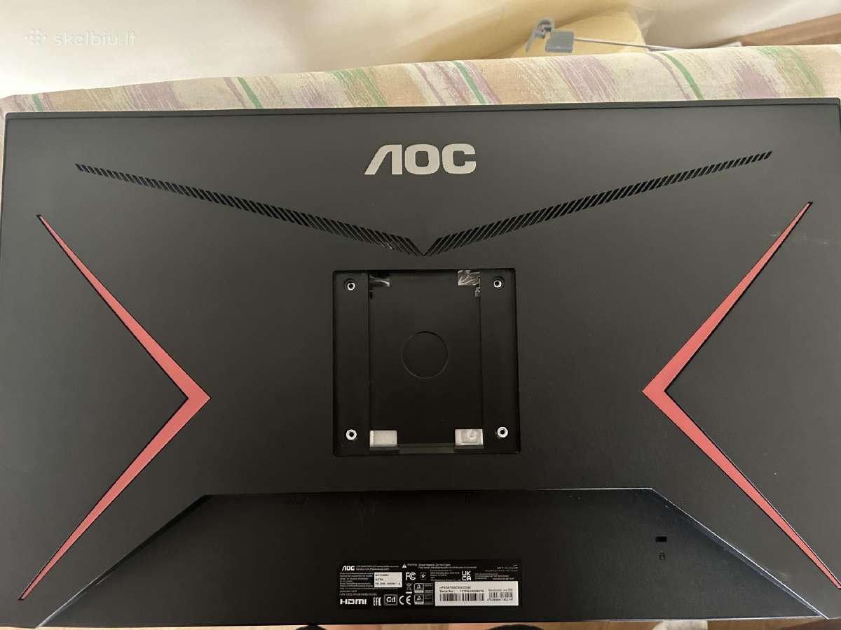 Aoc Cq27g2se žaidimų monitorių – 27, Qhd, 165hz - nuotraukos Nr. 9