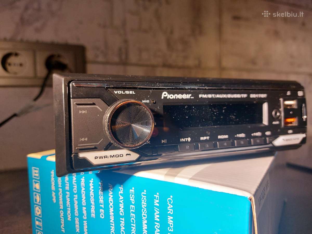 Bluetooth magnetola - nuotraukos Nr. 3
