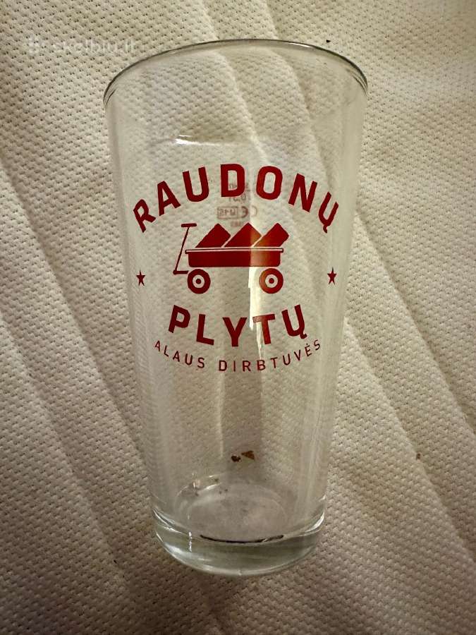 Alaus taurė Raudonų plytų