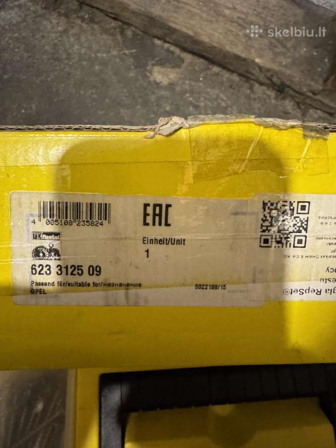Luk sankabos komplektas - nuotraukos Nr. 5