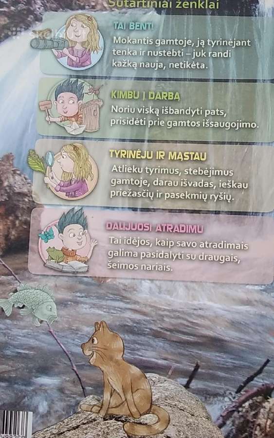 2 knygutės: Pažink aplinką su gamtukai - nuotraukos Nr. 7