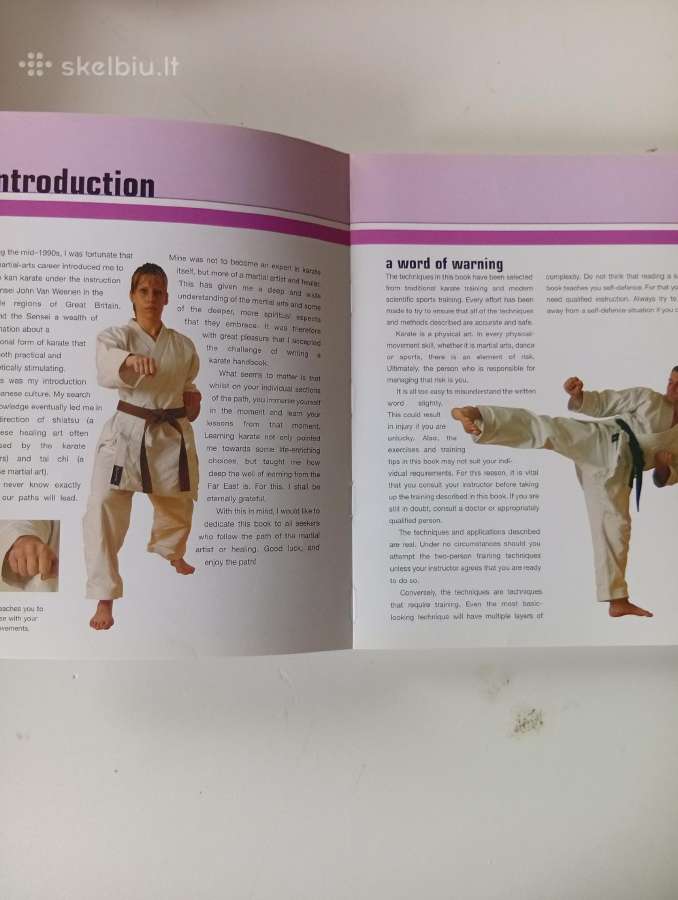 Knyga Karate handbook - nuotraukos Nr. 2