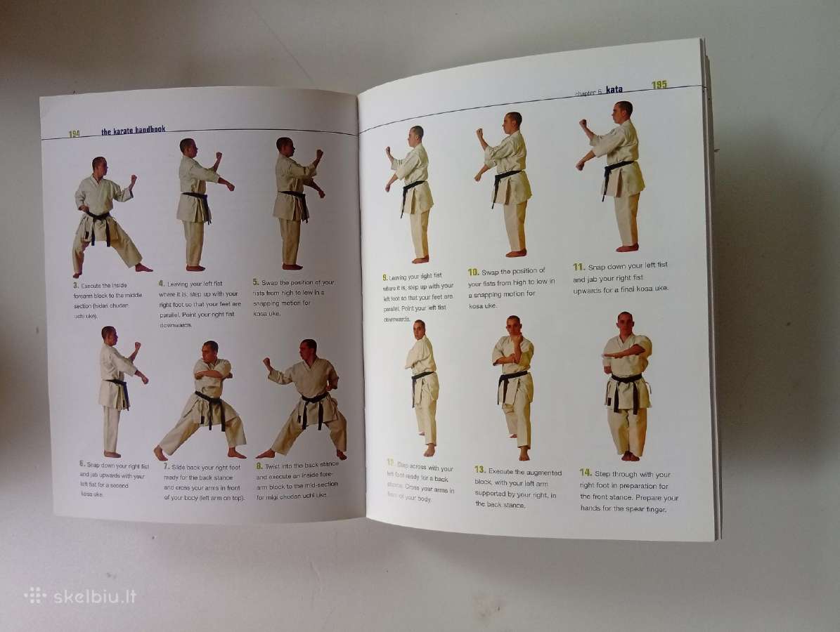 Knyga Karate handbook - nuotraukos Nr. 3