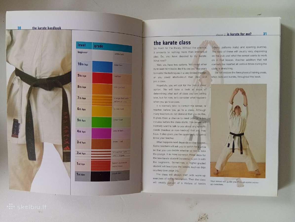 Knyga Karate handbook - nuotraukos Nr. 4