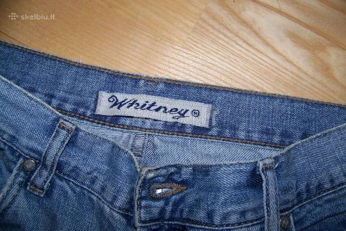 Moteiški džinsai whitney w30 l34 - nuotraukos Nr. 2