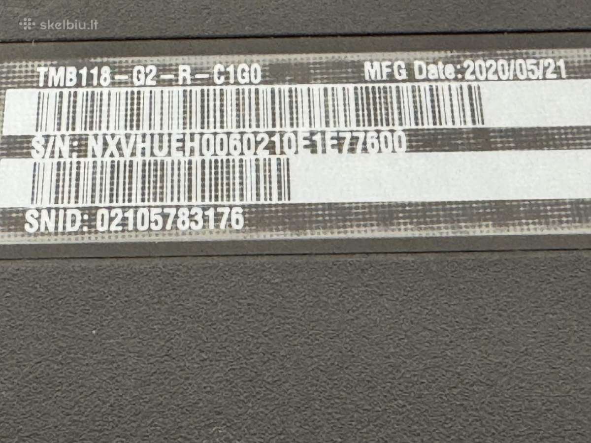 Acer Travelmate Spin B118 G2 lieciamas - nuotraukos Nr. 6