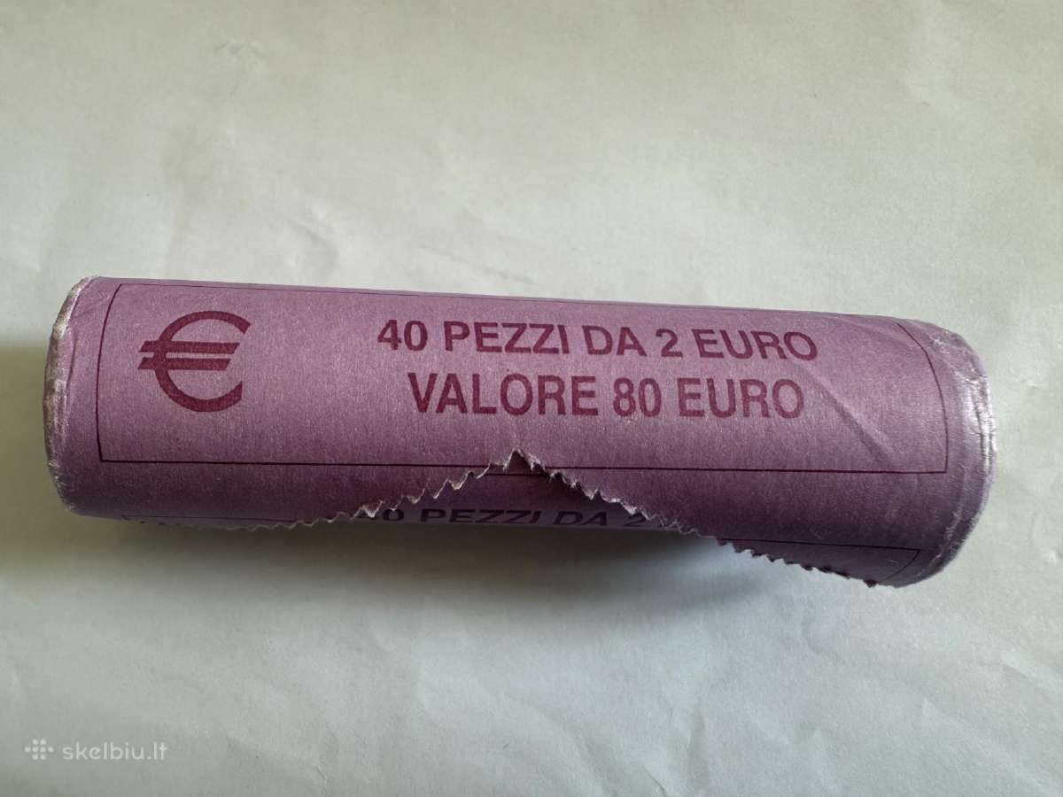 2 € Italija 2005 „konstitucija“ – ritinėlis 40 vnt - nuotraukos Nr. 2
