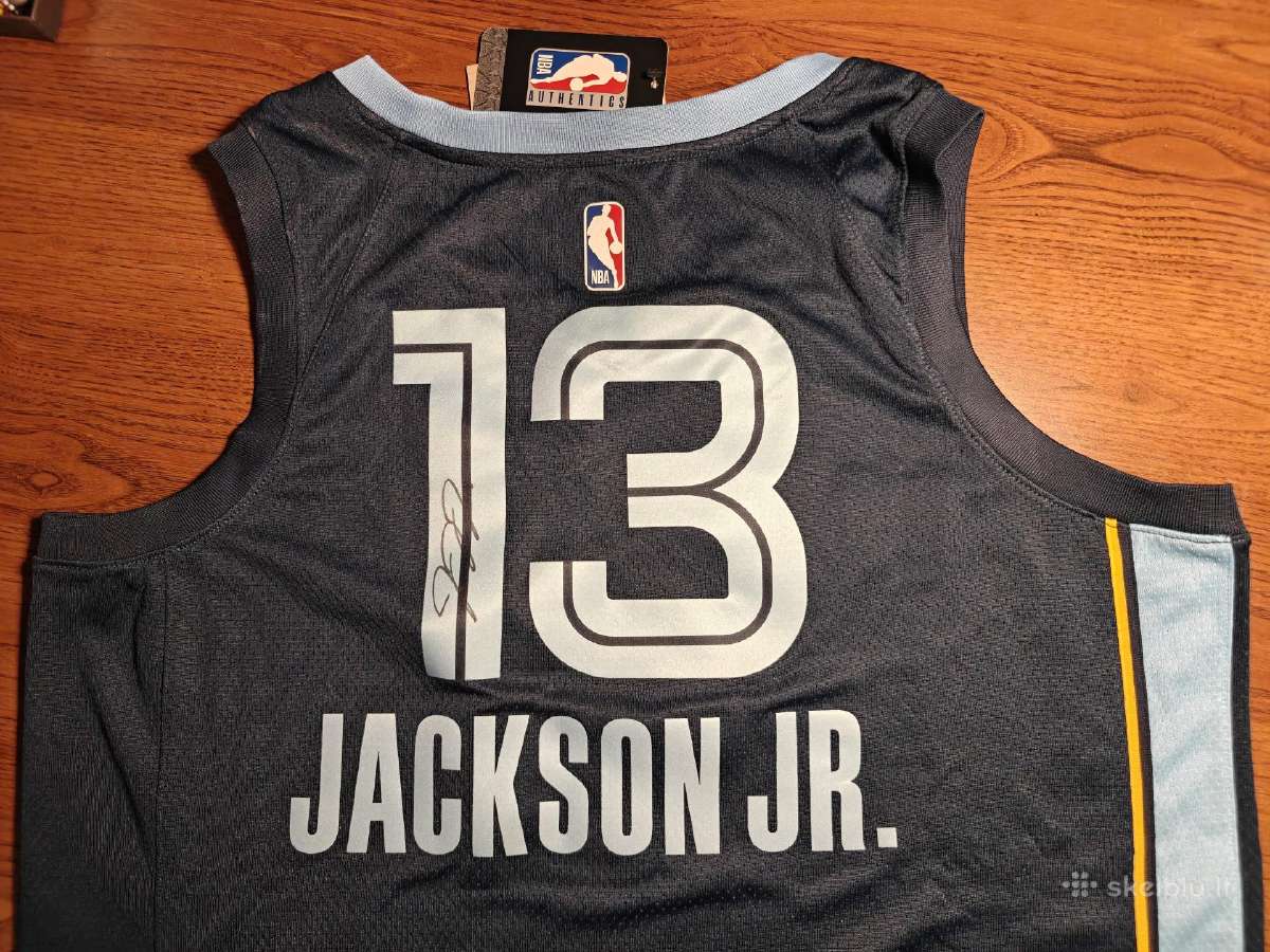 Nba Jaren Jackson Jr. marškinėliai su parašu - nuotraukos Nr. 3