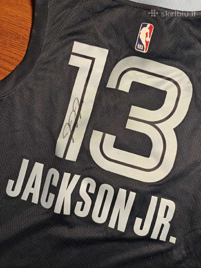 Nba Jaren Jackson Jr. marškinėliai su parašu - nuotraukos Nr. 2
