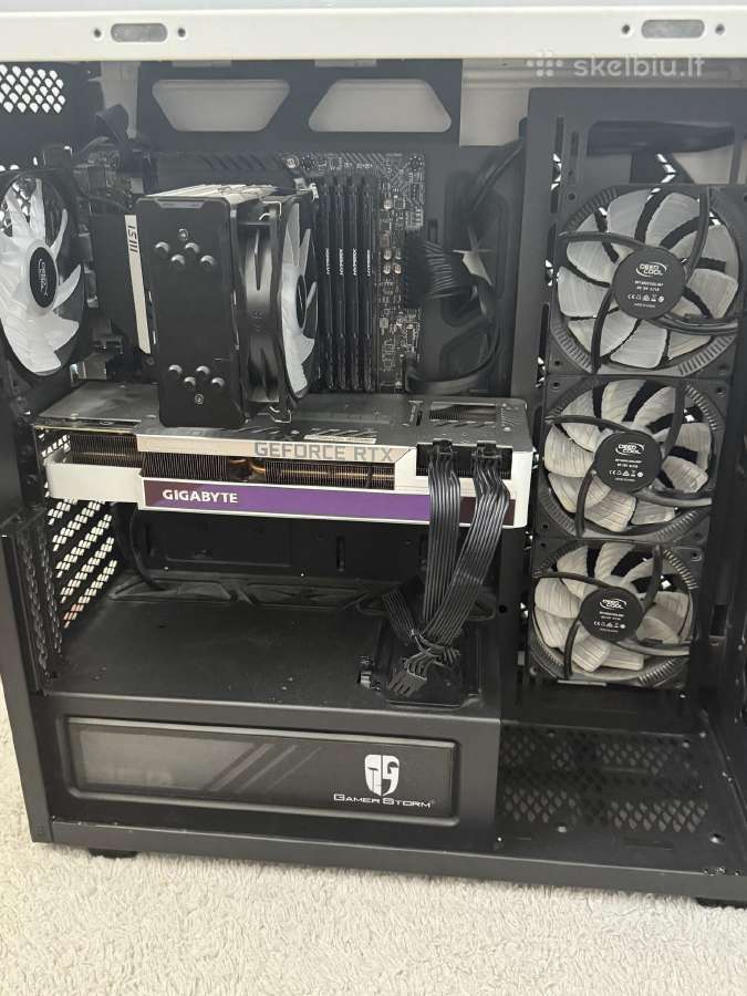 Galingas Kompiuteris Rtx 3080, i5-12400f, 16gb RAM