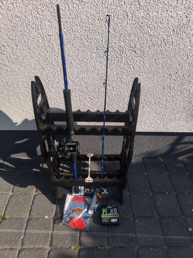 Naujas Premium jūrinės meškerės komplektas