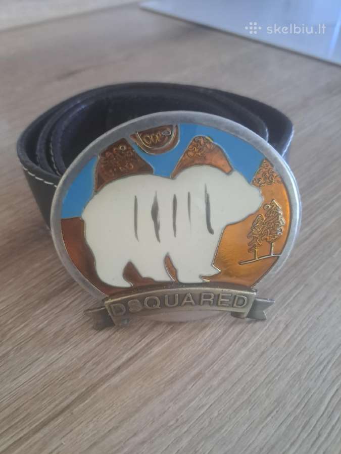 Dsquared vyriškas diržas