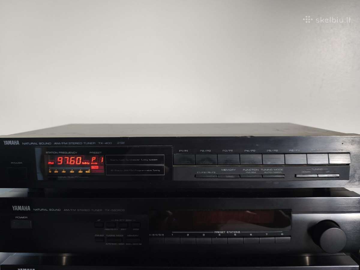 Yamaha Stereo Tuner Tx-400 - nuotraukos Nr. 2