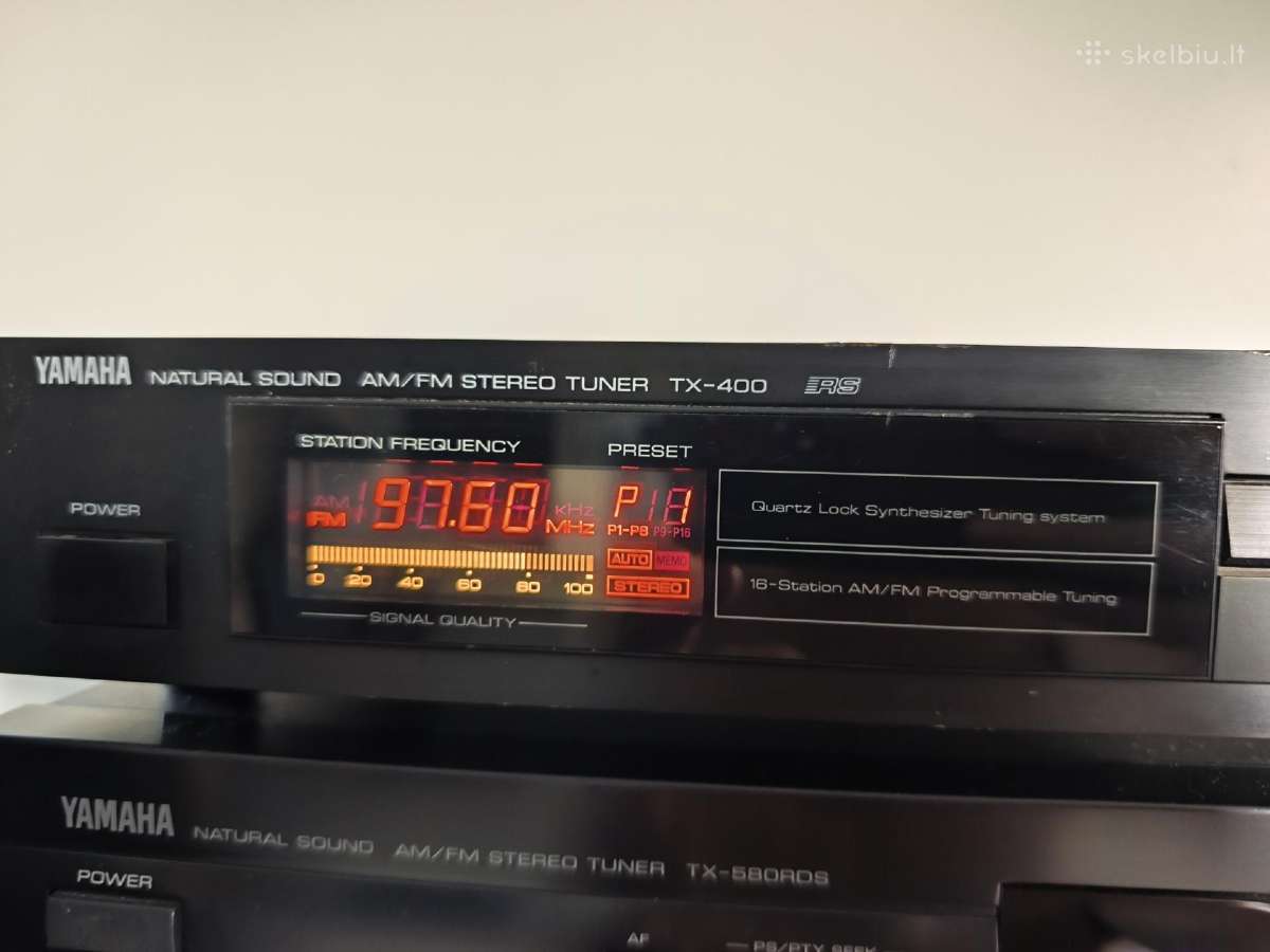 Yamaha Stereo Tuner Tx-400 - nuotraukos Nr. 3