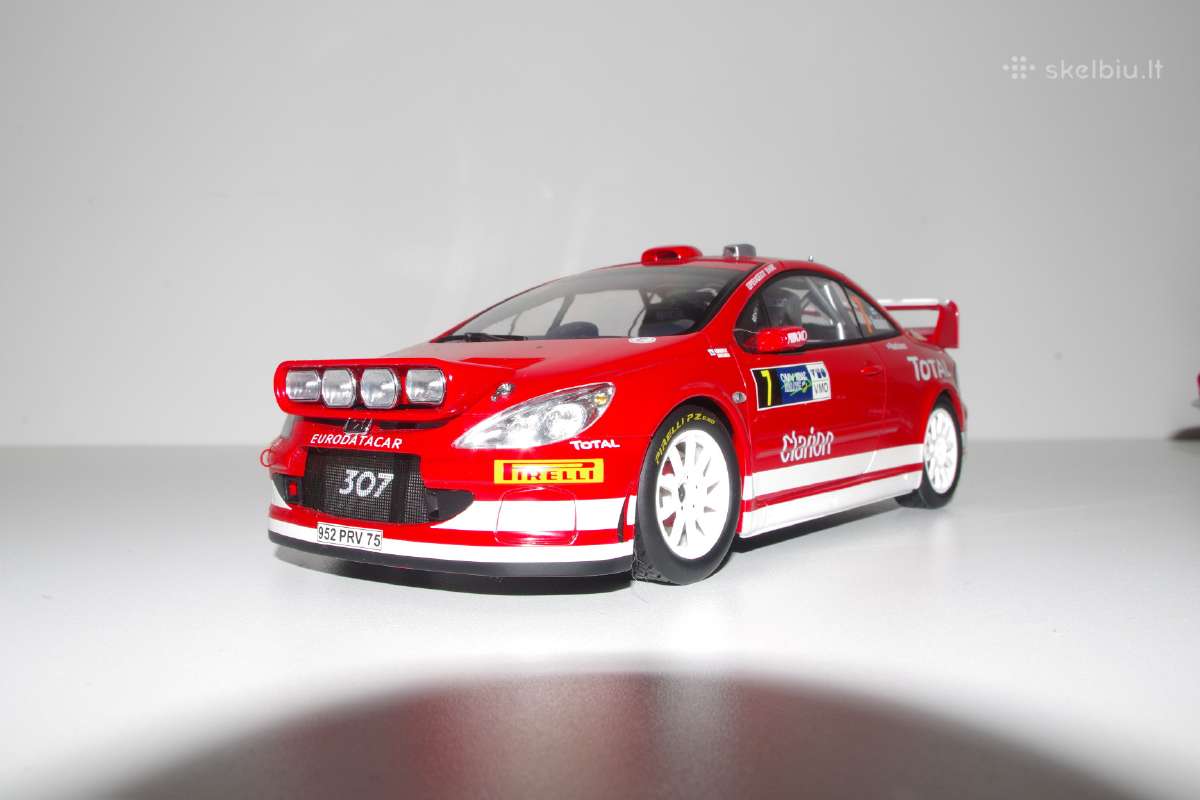 Peugeot 307 Wrc (Gronholm No.7) (Mastelis 1:18).