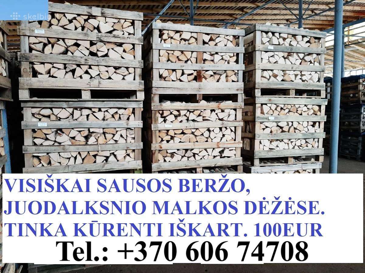 0606 74708 Šių metų skaldymo malkos Vilniuje - nuotraukos Nr. 4