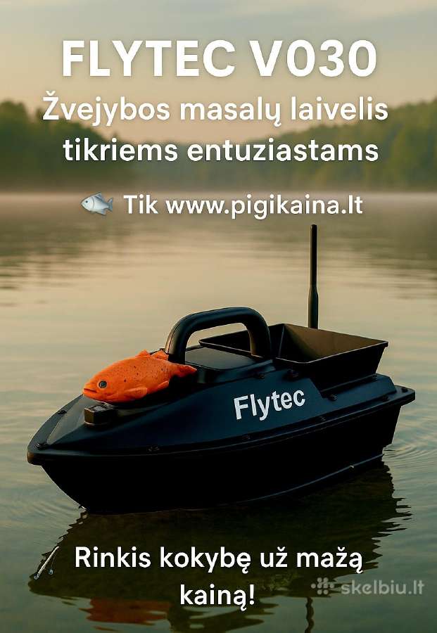 Flytec 030 pašarų laivelis su echolotu, dalys