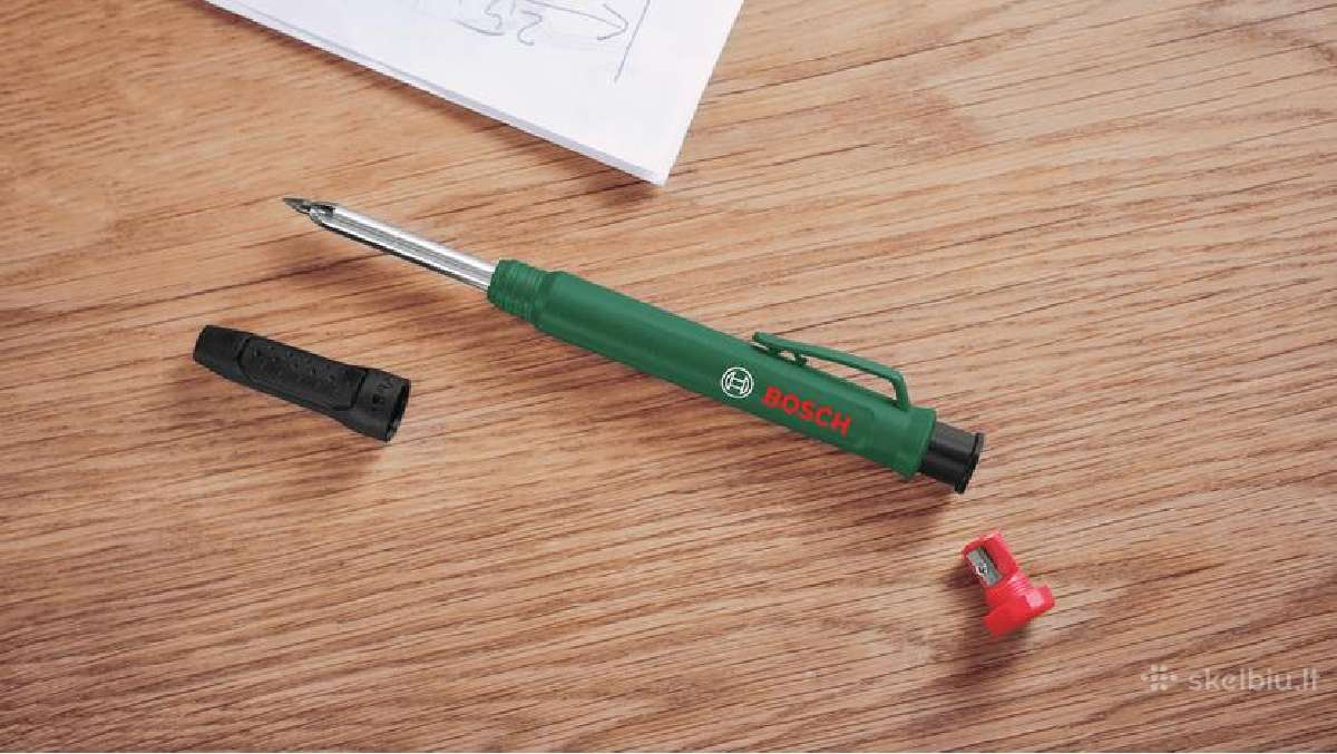 Bosch pieštukas gilioms skylėms 1600a02e9c - nuotraukos Nr. 3