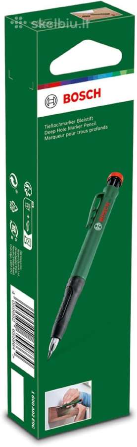 Bosch pieštukas gilioms skylėms 1600a02e9c - nuotraukos Nr. 2