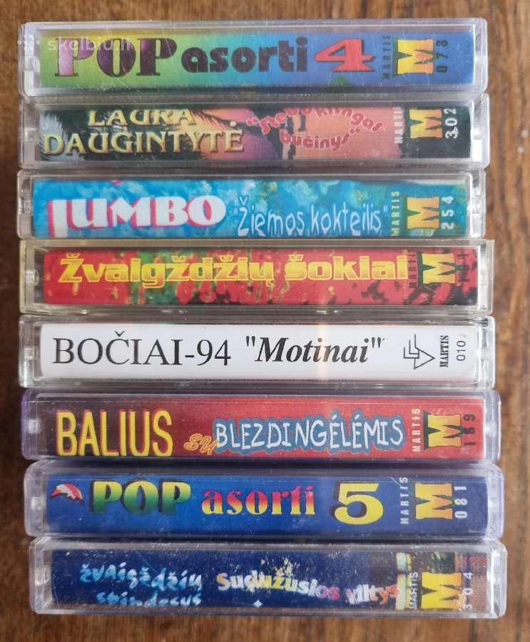 Audio kasetės