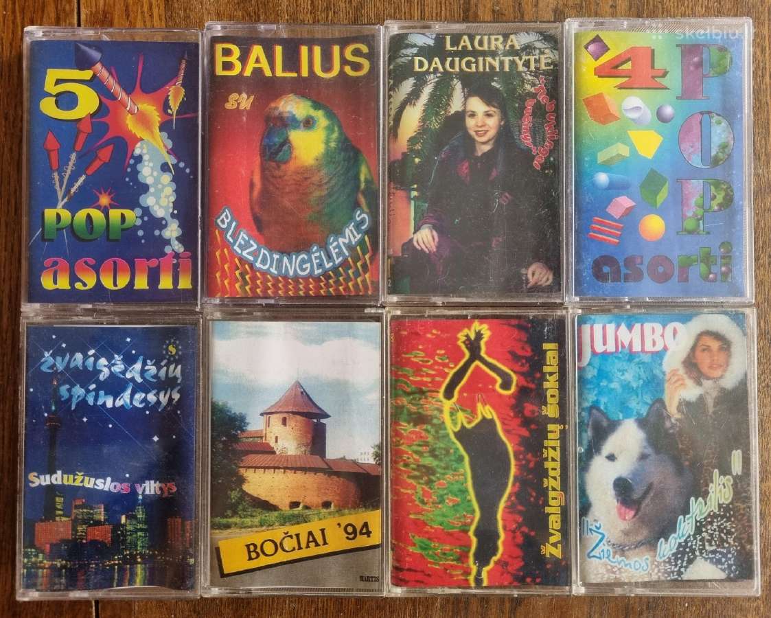Audio kasetės - nuotraukos Nr. 2
