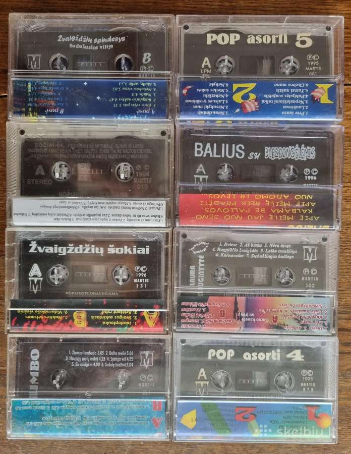 Audio kasetės - nuotraukos Nr. 3