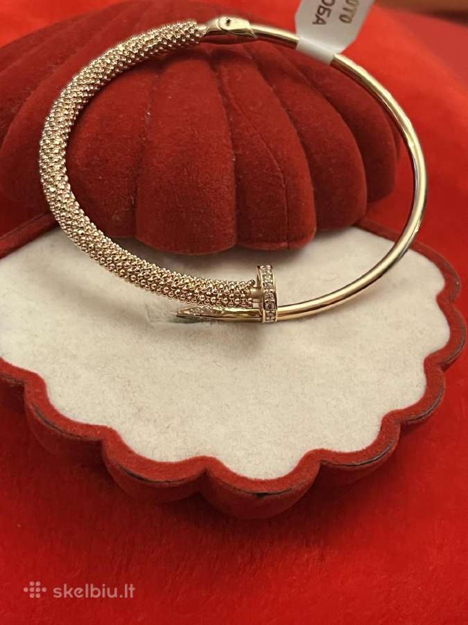 Prabangi ažūrinė Cartier Vinis apyrankė - nuotraukos Nr. 6