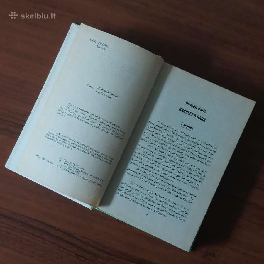M. Mitčel - Skarlet vaikystė - nuotraukos Nr. 7