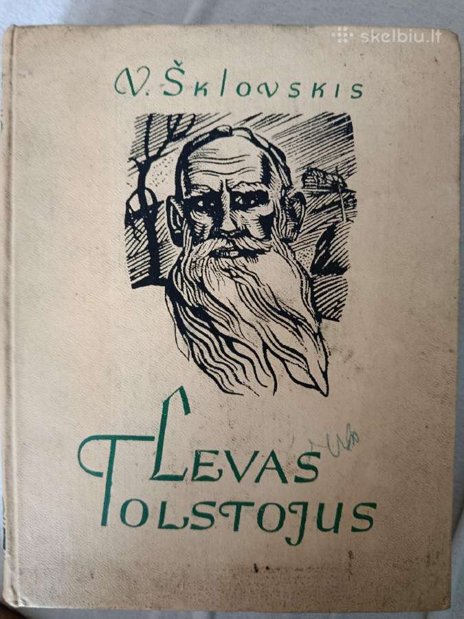 V. Šklovskis Levas Tolstojus