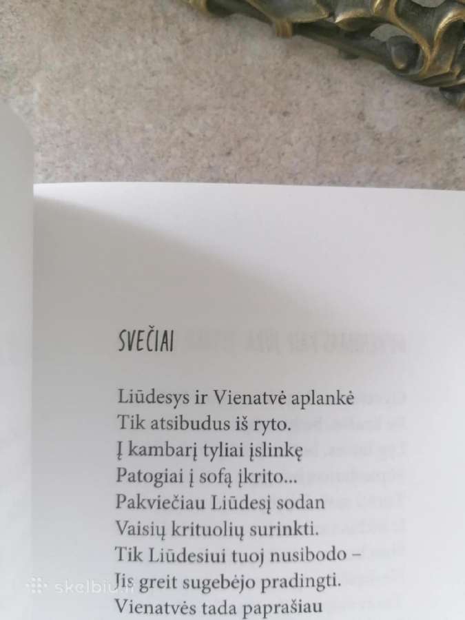Poezijos knyga "Aš su jumis" - nuotraukos Nr. 3