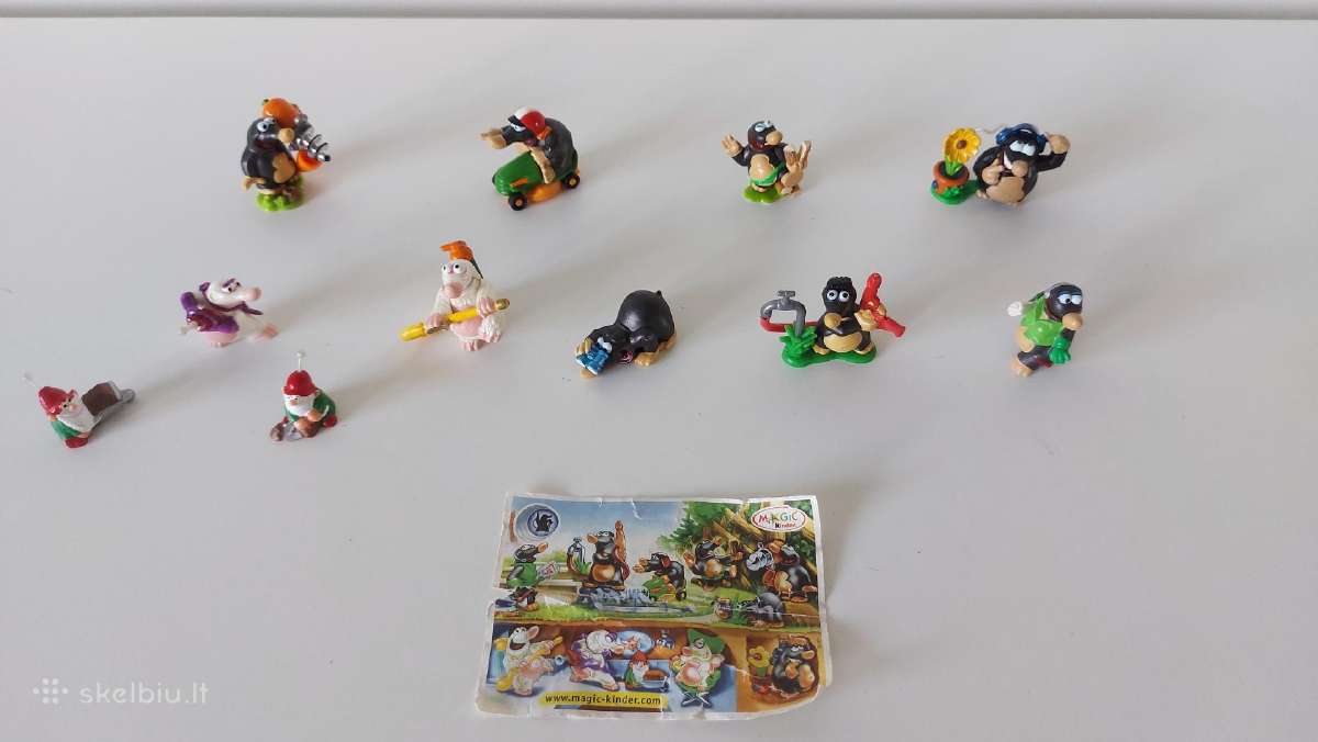 Senos "Kinder surprise" ir kitos figūrėlės - nuotraukos Nr. 2