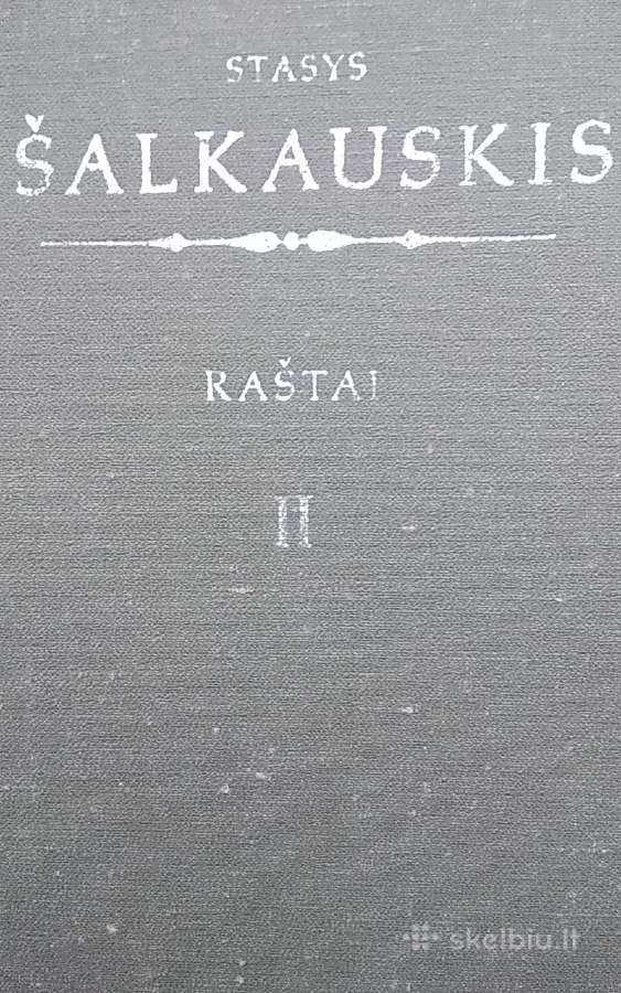 Stasys Šalkauskis. Raštai, t. 1-2 - nuotraukos Nr. 5
