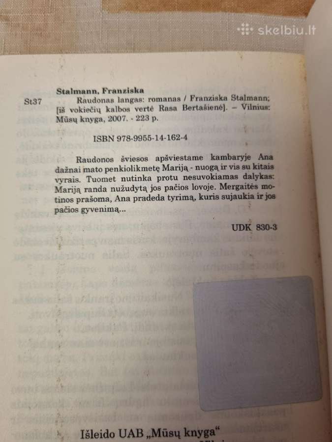 Raudonas langas - nuotraukos Nr. 3