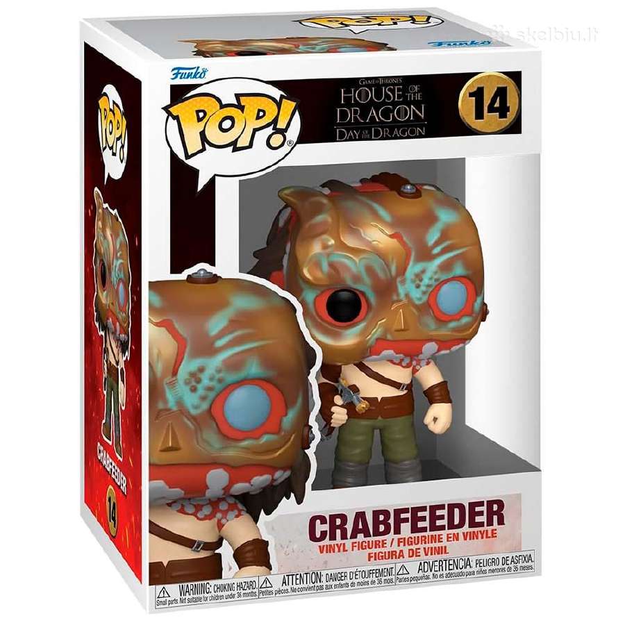 Funko pop! Crabfeeder House of the dragon 14 - nuotraukos Nr. 6