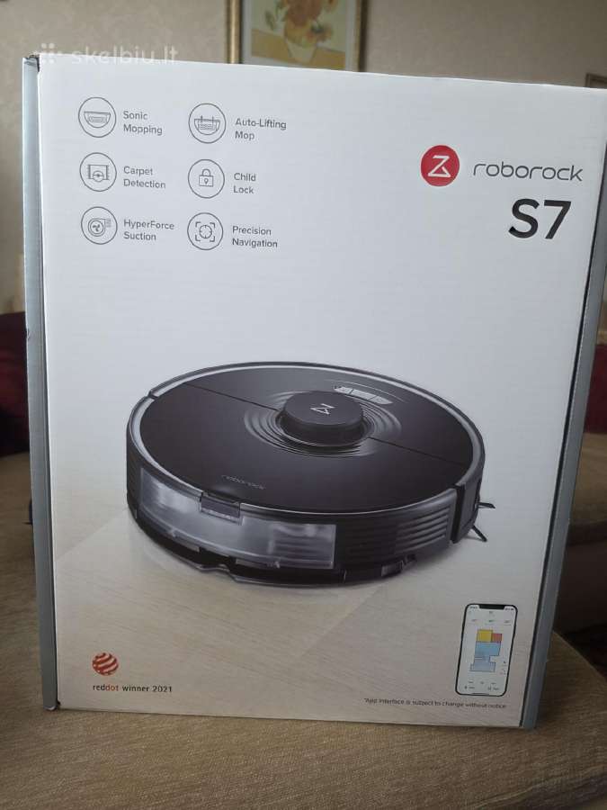 Roborock S7 (s752-00) + dovana (žr. nuotrauka)