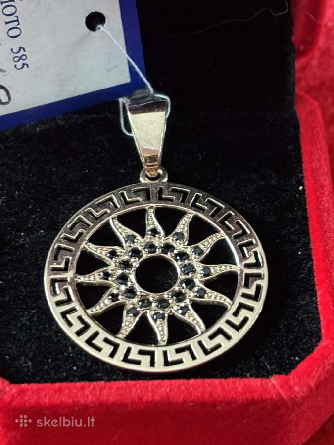Prabangūs auksiniai Versace, Chanel pakabukai - nuotraukos Nr. 7
