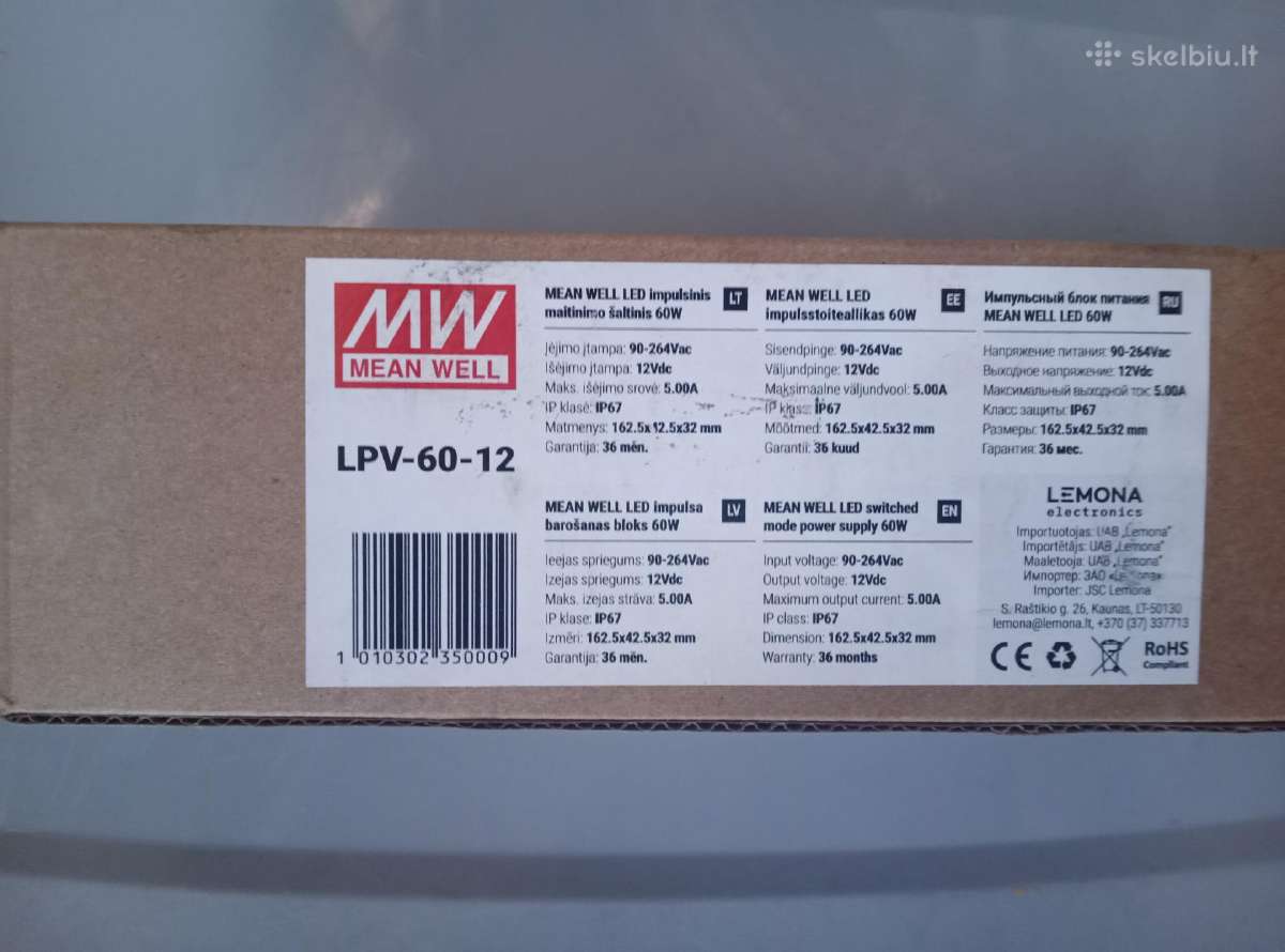 Impulsiniai LED maitinimo saltiniai