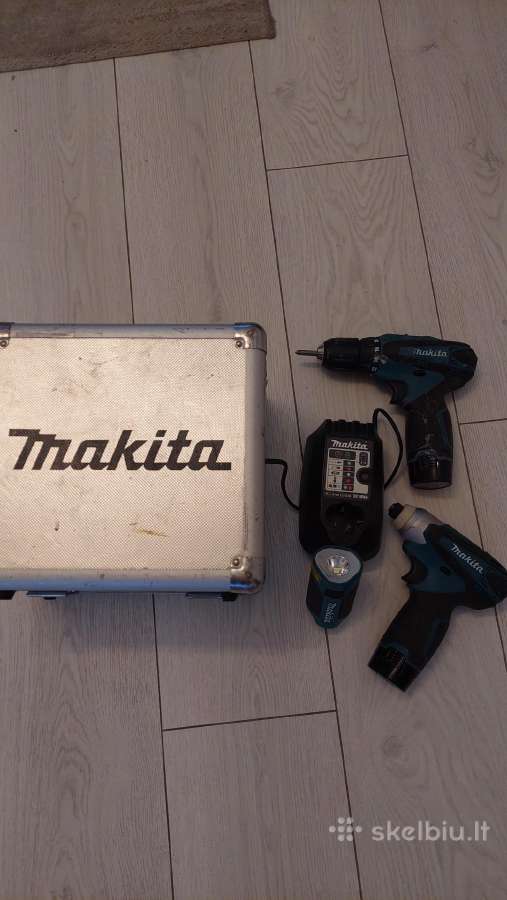 Makita suktukas, impaktas, prozektorius