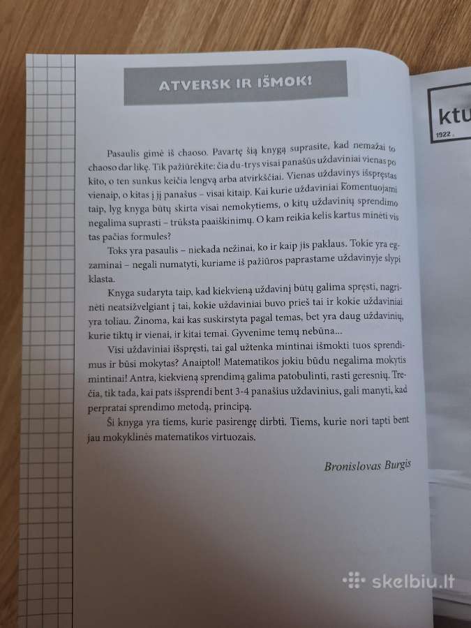 Matematika gimnazistams - nuotraukos Nr. 6