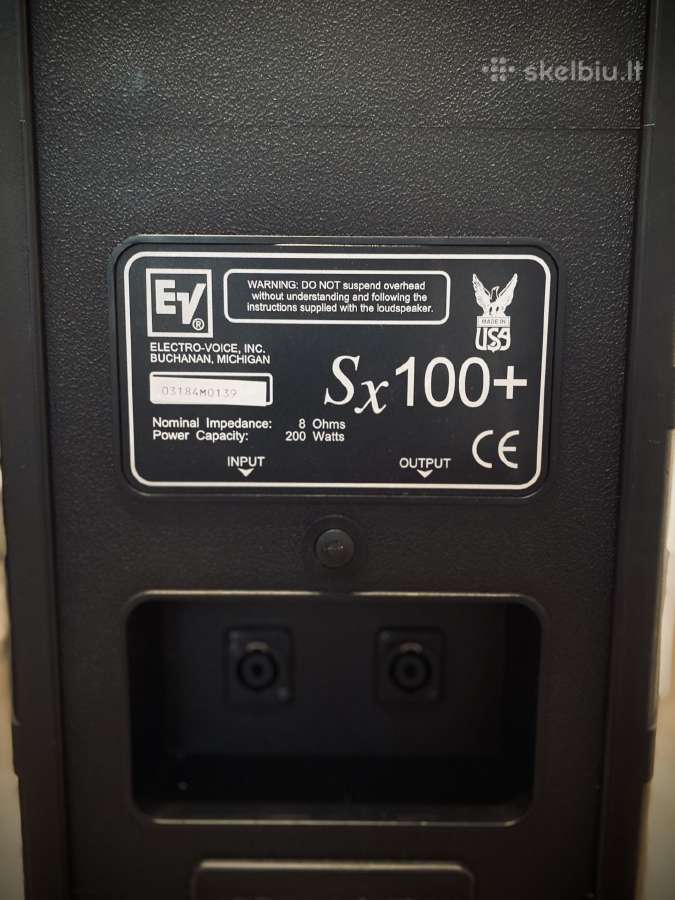 Electro Voice Sx100+ ir Electro Voice Sb122 - nuotraukos Nr. 8