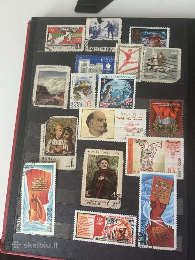 Pašto ženklų iš įvairių šalių - nuotraukos Nr. 8
