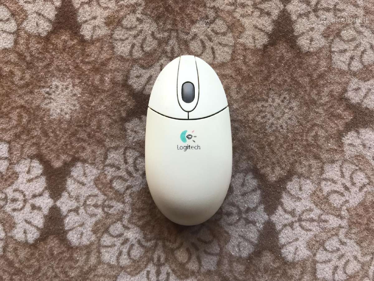 Retro Logitech Cordless Desktop klaviatūra ir pelė - nuotraukos Nr. 4
