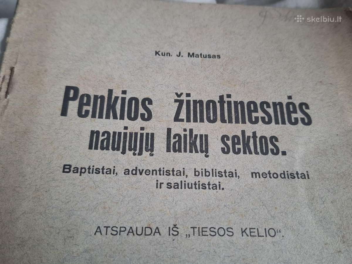 Sena knyga - nuotraukos Nr. 2