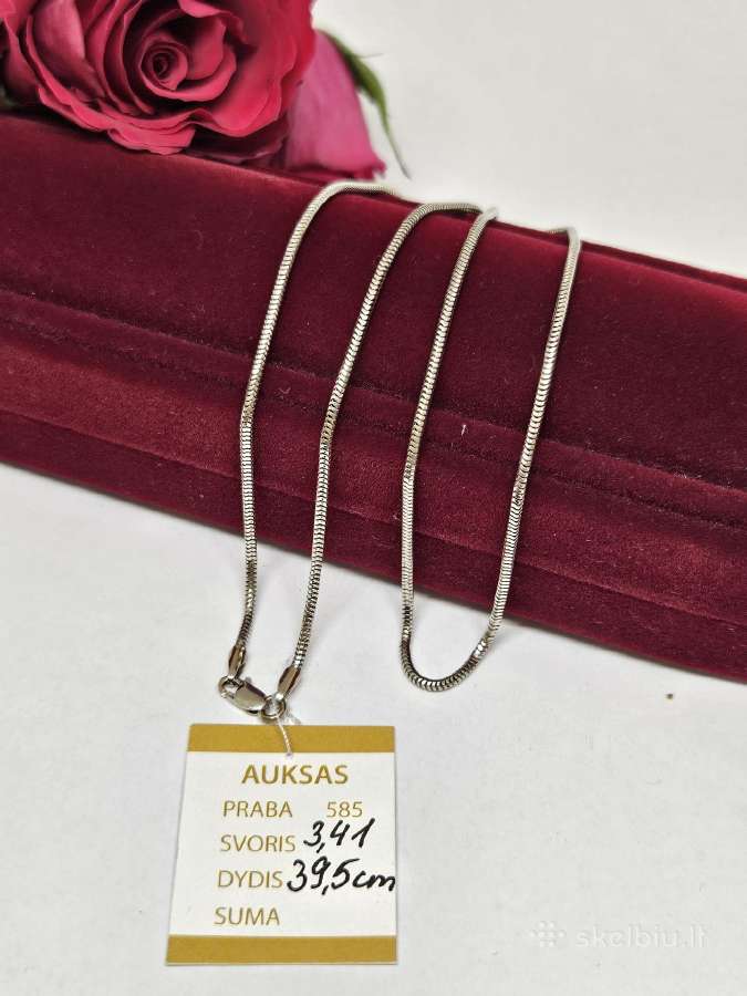 Auksinė grandinėlė - 331 Eur.