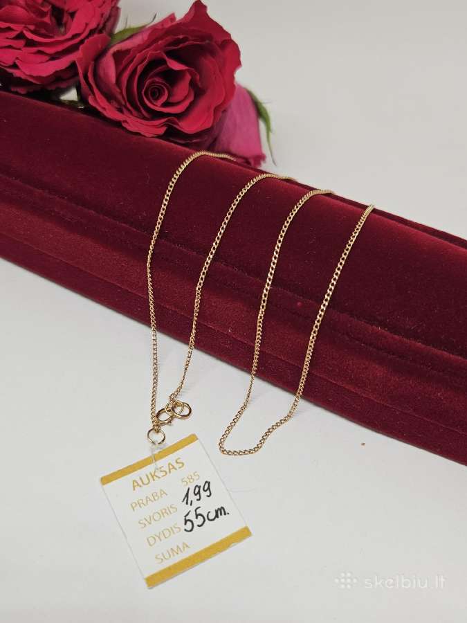 Auksinė grandinėlė - 197 Eur.