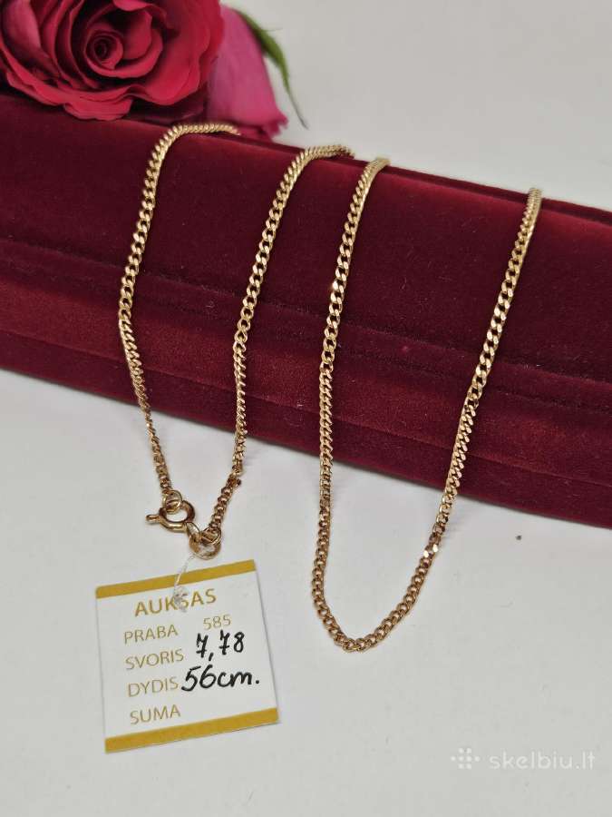 Auksinė grandinėlė - 755 Eur.