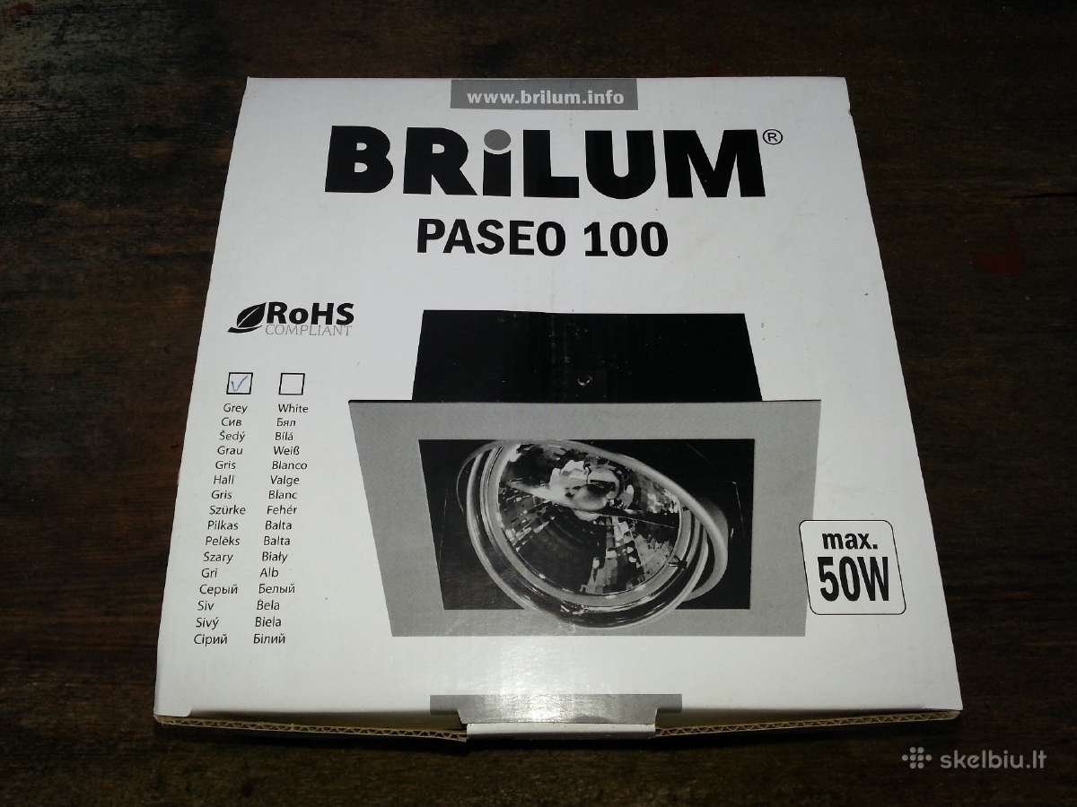 Parduodamas halogeninis šviestuvas